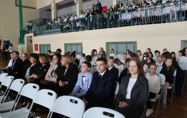 Uroczysty apel z okazji Święta Patrona Szkoły 2