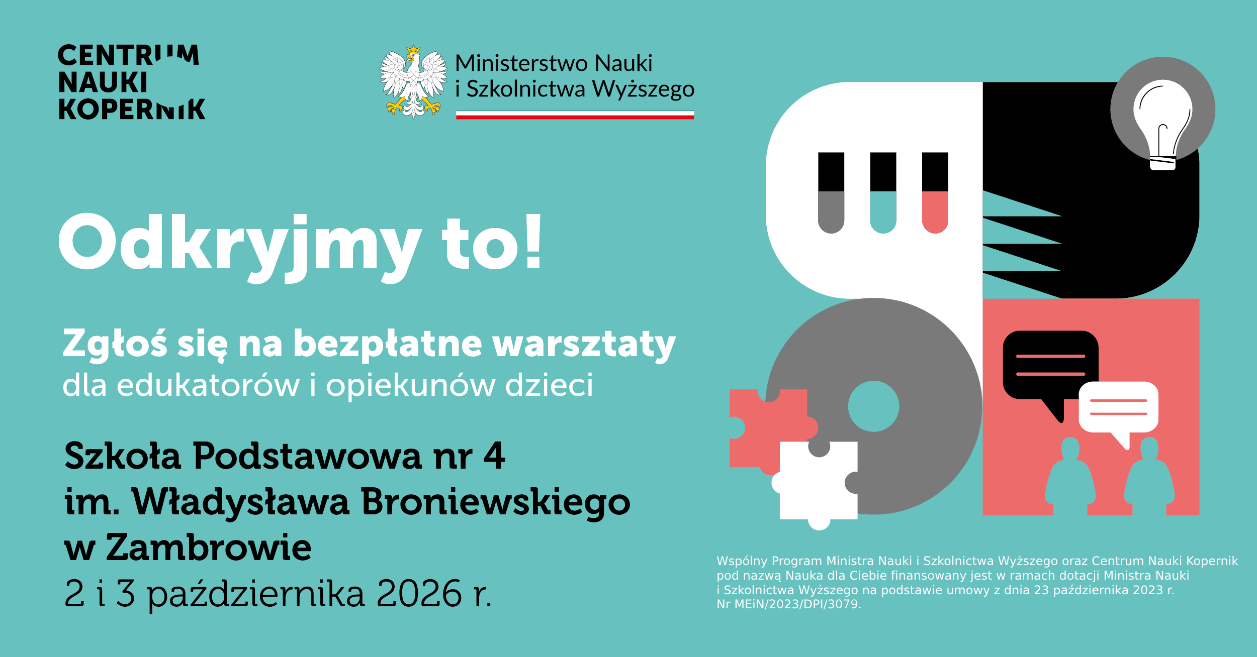 Odkryjmy to - plakat