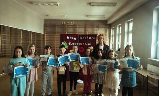 Konkurs recytatorski pod hasłem „Baje, Bajki, Bajeczki” za nami