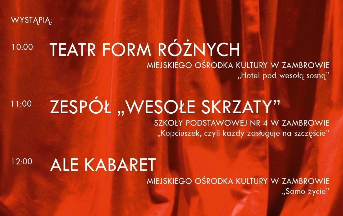 Zdjęcie do Koło teatralne SP4 wystąpi w MOK
