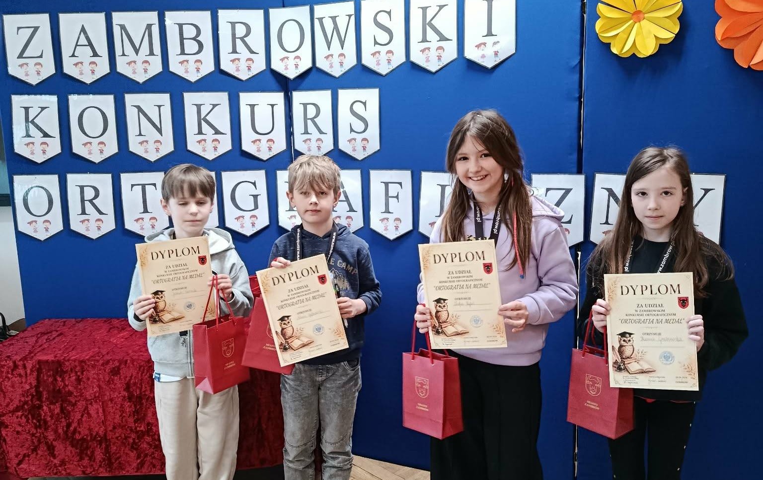 Zdjęcie do Zambrowski Konkurs Ortograficzny &bdquo;Ortografia na medal&rdquo;