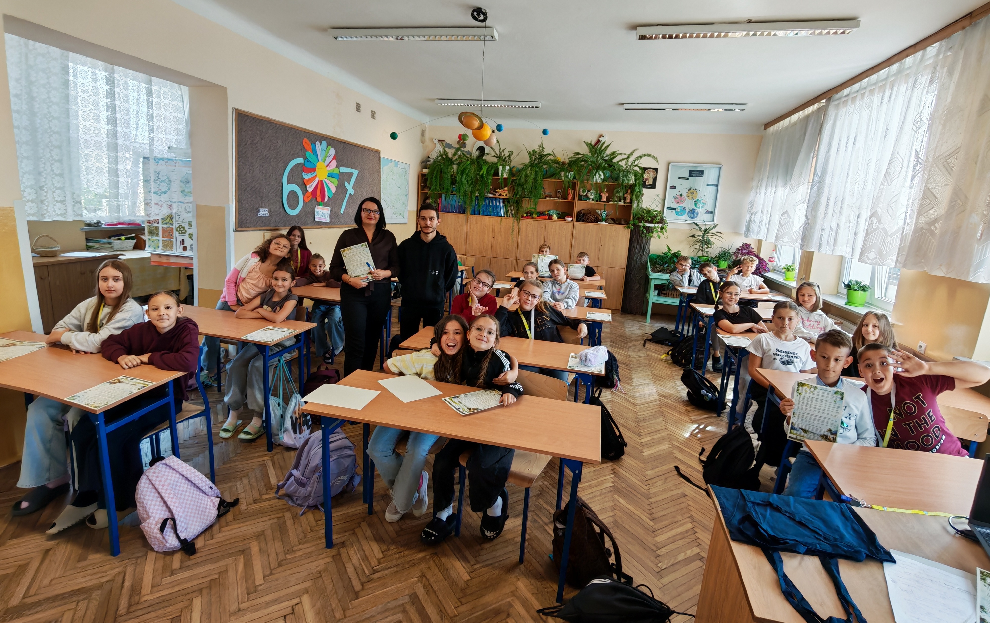 Zdjęcie do Świat pełen dobrej energii &ndash; warsztaty w klasie 4c