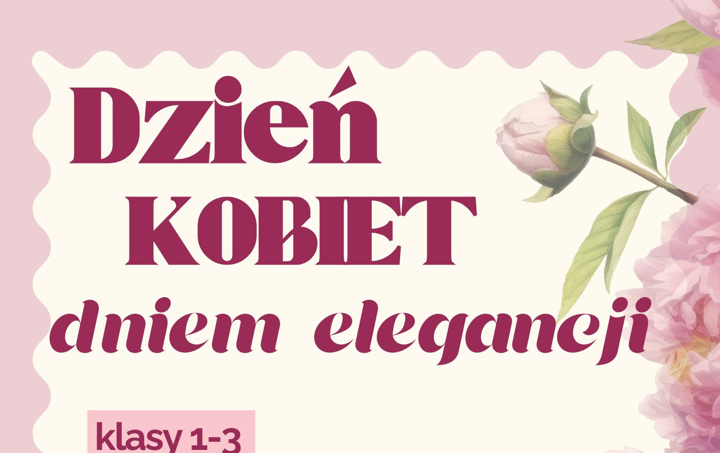 Zdjęcie do Wyjątkowy Dzień Kobiet: Dzień Elegancji w naszej szkole